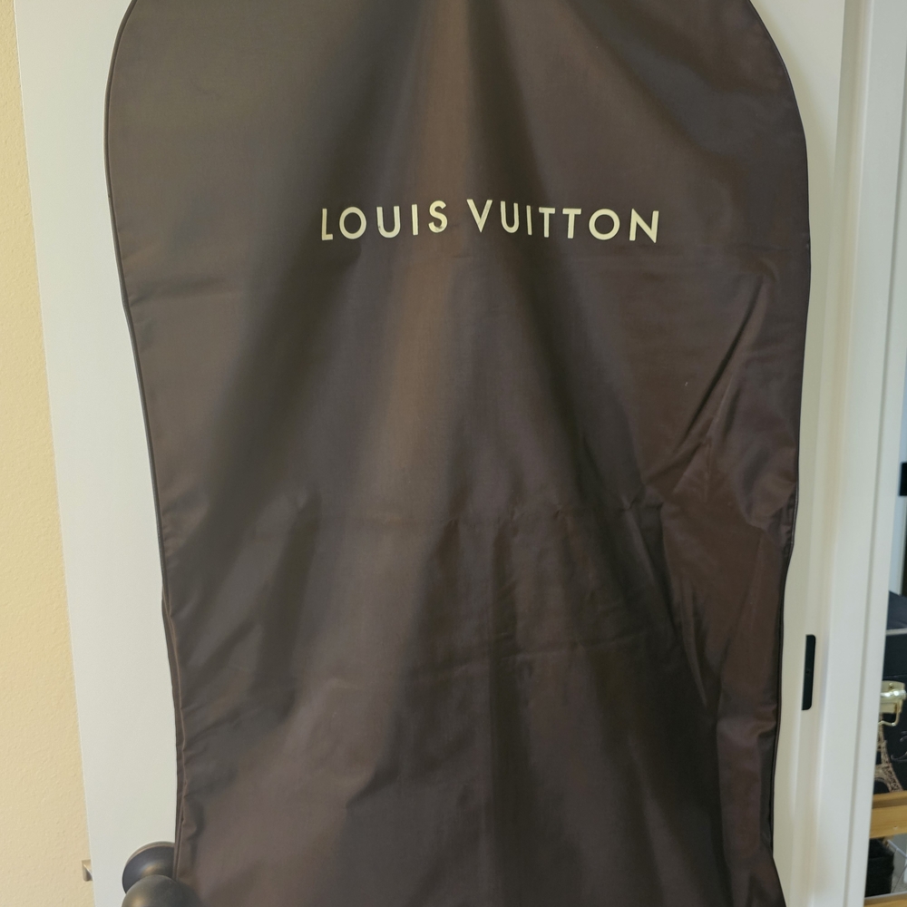 Louis Vuitton Chocolate Brown Garment Bag
